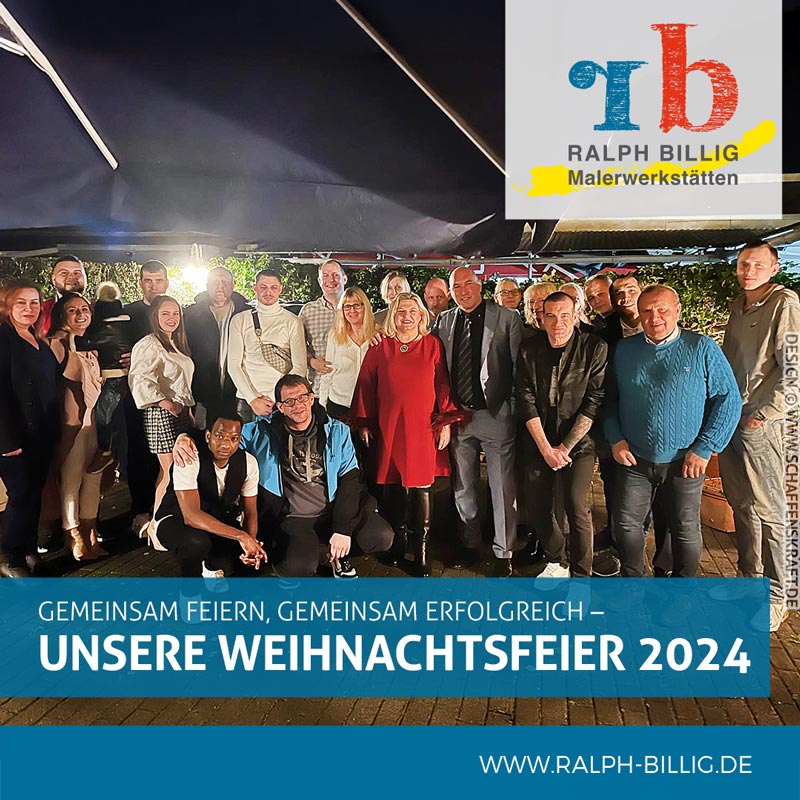 Gemeinsam feiern, gemeinsam erfolgreich – unsere Weihnachtsfeier 2024